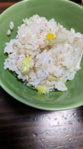 しらすとごまの混ぜご飯