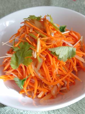 にんじんのピリ辛あえ