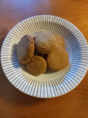 きな粉と白ごまのクッキー