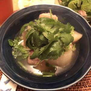 大根と手羽元のエスニック煮込み