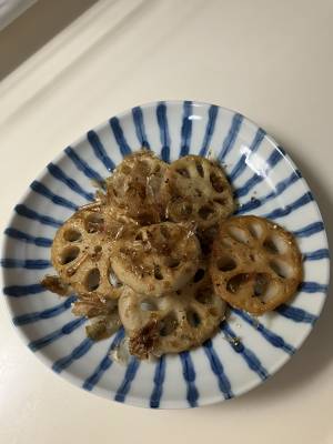 厚切りれんこんのきんぴら