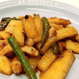 長芋のブータレ炒め