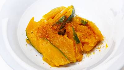 かぼちゃのぺぺロンサラダ