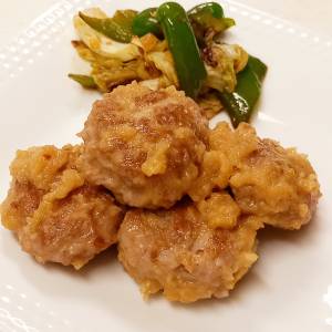 サクサクれんこんつくね