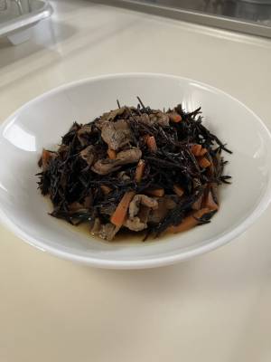 豚ひじき煮