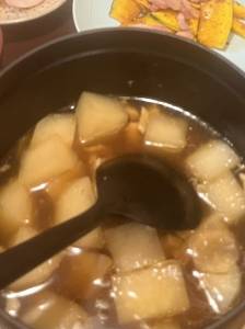 大根と鶏肉のみそ煮