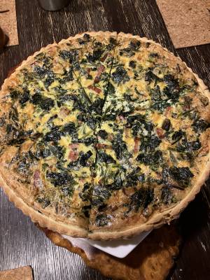 ほうれんそうのキッシュ