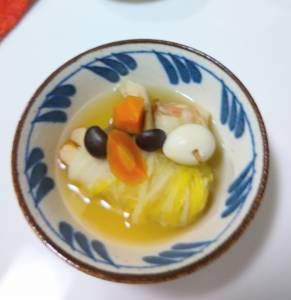 はんぺんのロール白菜