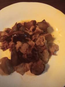 なすと豚肉のみそ炒め