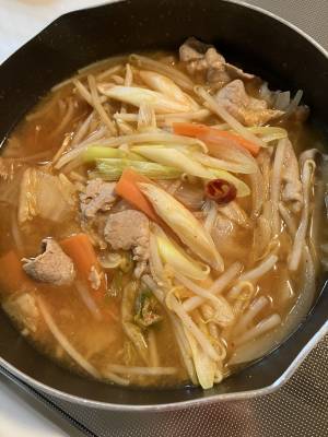 もやしの辛うま鍋