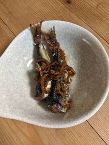 いわしのしょうが煮