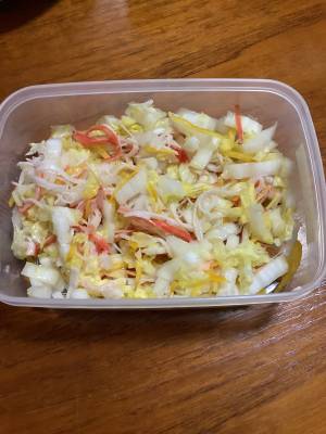 白菜の和風コールスロー