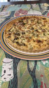 きのこのキッシュ