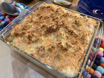 チキンマカロニグラタン