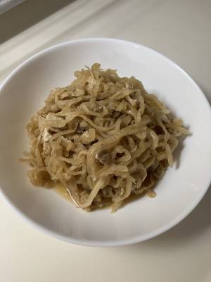 切り干し大根と油揚げのうす味煮