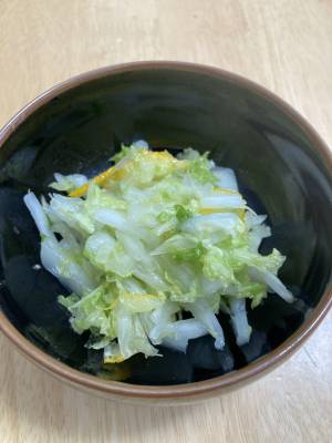 白菜のコールスロー