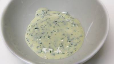 青じそヨーグルトマヨソース