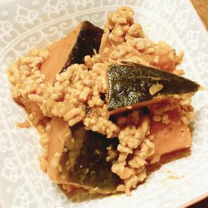 かぼちゃのそぼろ煮