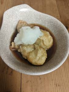 里芋の揚げだし