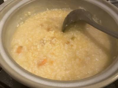 欧米かぼちゃがゆ