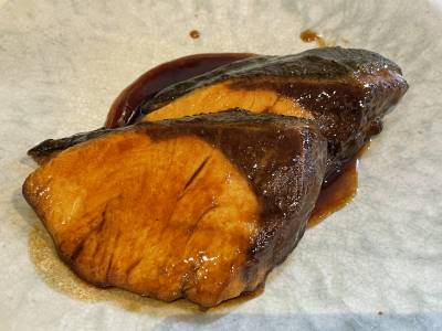 ぶりの照り焼き