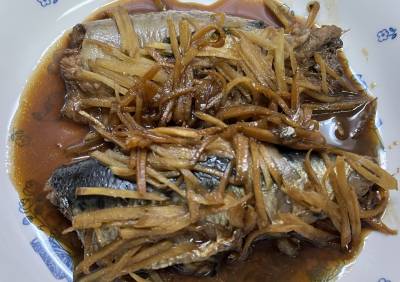 いわしのしょうが煮