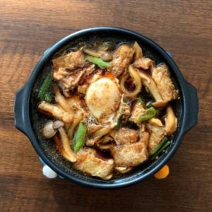 みそ煮込みきのこうどん