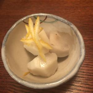 里芋の白煮 柚子風味