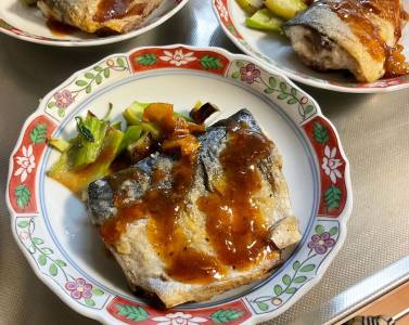 ギョまさばのパリッとみそだれ