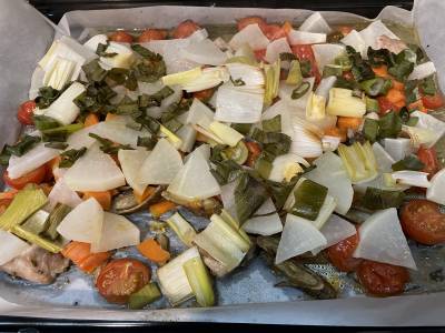 オーブンでバーベキュー