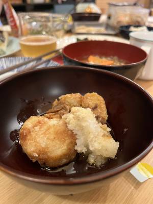 里芋の揚げだし