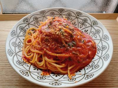 基本のトマトソースパスタ