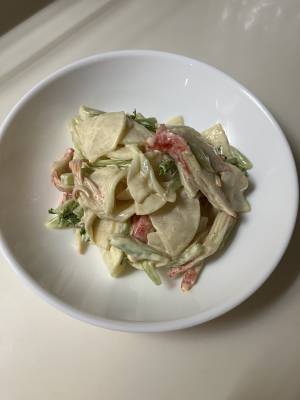 大根のからしマヨサラダ