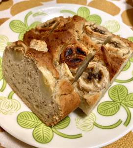 米粉のバナナマフィン