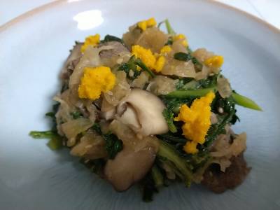 大根と牛肉のおかずナムル