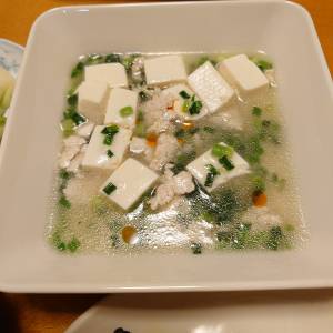 塩マーボー豆腐