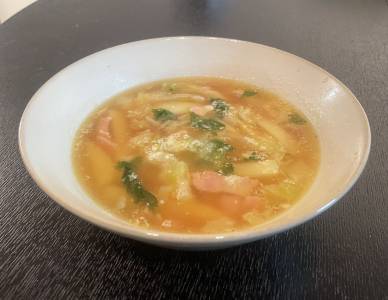 キャベツとじゃがいものスープ