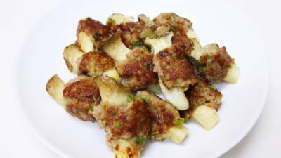 エリンギの肉だんご