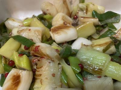 焼きねぎのマリネ