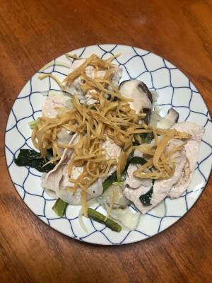 甘辛しょうがだれ