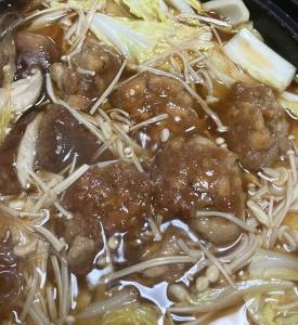 豚肉の大だんご鍋