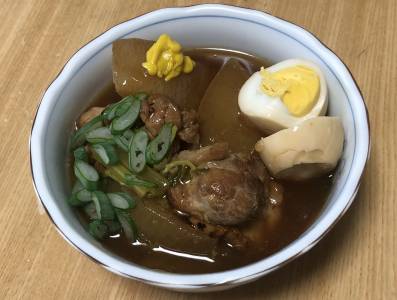 鶏もも肉の角煮風