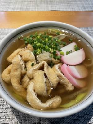 京風たぬきうどん