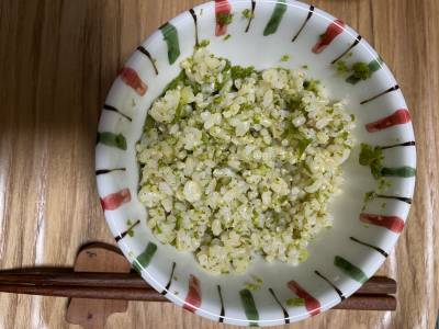 玄米めかぶご飯