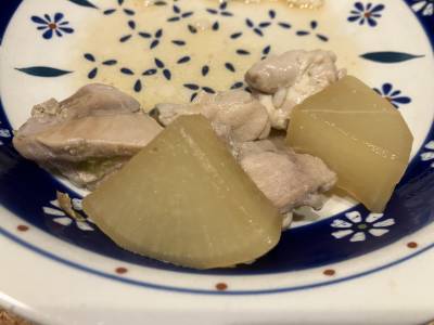 大根と鶏肉の煮物