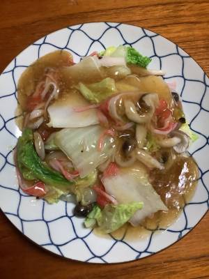 白菜のしょうがあんかけ