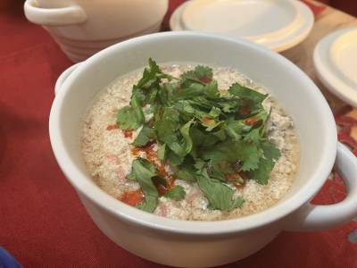 台湾風豆乳スープ