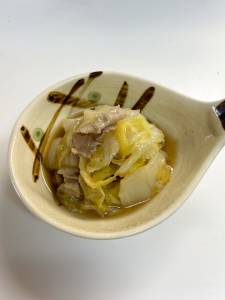 白菜のあんかけ