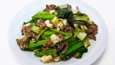 小松菜のけんちん風炒め