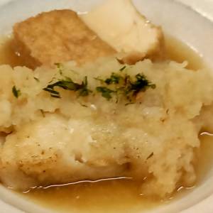 たらと厚揚げのおろし煮